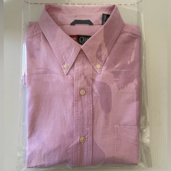 Chaps Men's Pink Button-Down Shirt ,100% cotton - Picture 12 of 12